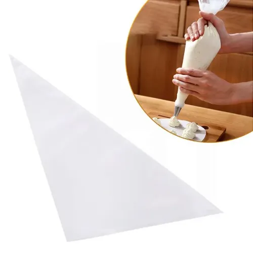 Saco De Confeiteiro Descartável 42cm 50 Und. Grande Manga