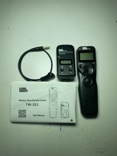 Pixel TW-283 temporizador sem fio controle remoto liberação do obturador para Nikon
