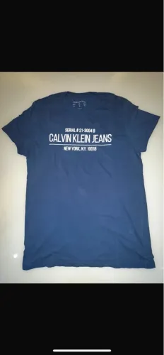 Camiseta Calvin Klein Jeans Azul - Original