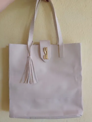 Bolsa bege nova