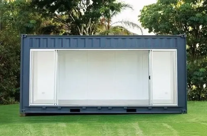 Container modificado para loja ou escritório