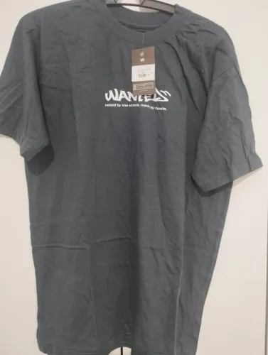 Camiseta Wanted - Cinza - Tamanho G