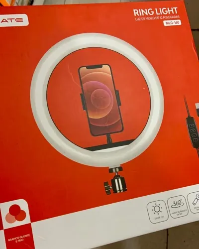 Ring Light 12 Polegadas MLG-160 - Iluminação Profissional