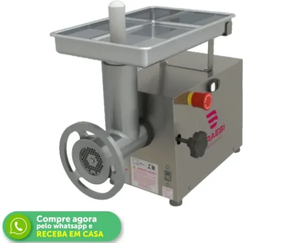 Moedor de Carne Boca 10 Braesi Inox