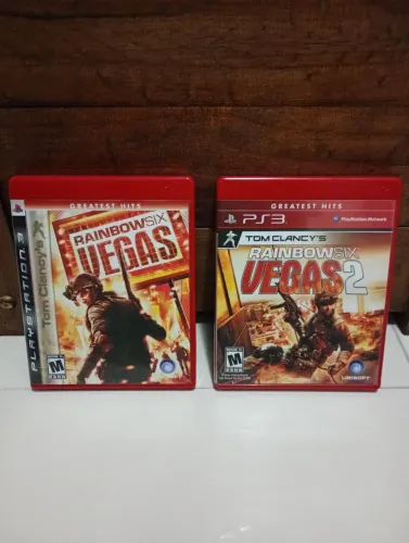 Rainbow Six Vegas 1 e 2 - PS3