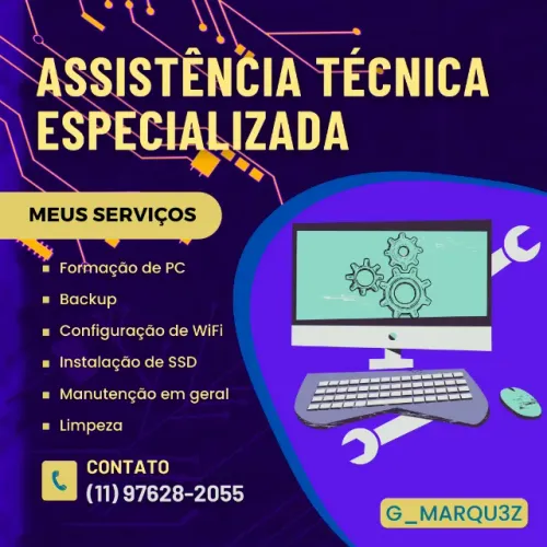 Manutenção de Hardware e software, Serviços de TI em Geral