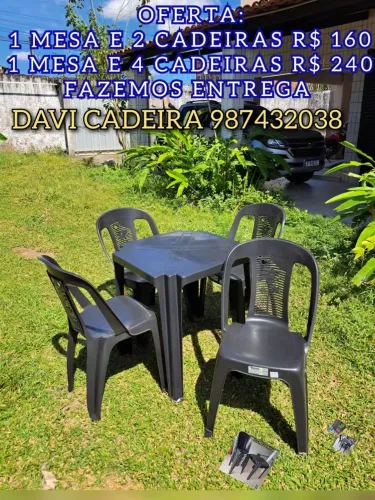 CADEIRA PLASTICA DKE.DB SJW. DUDME X.EM EME ENTREGO HOJE