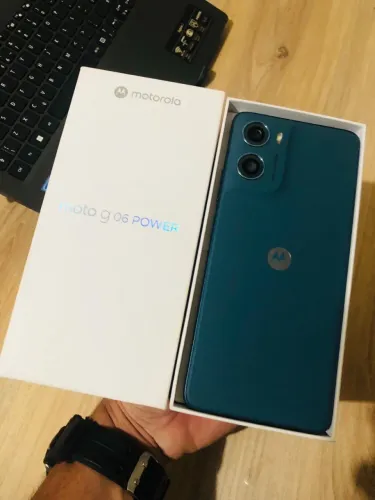 Moto g 06 POWER 256 GB  Apenas 1 Mês de uso Novo