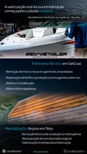 Polimento Nautico - Polimento em Lanchas