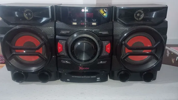 Aparelho de som, Marca LG, Modelo CM4340