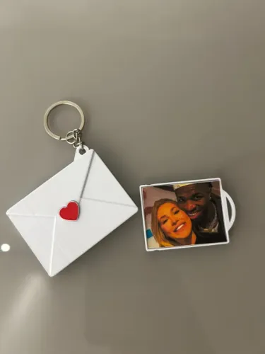 Chaveiro com foto (presente dia dos namorados)