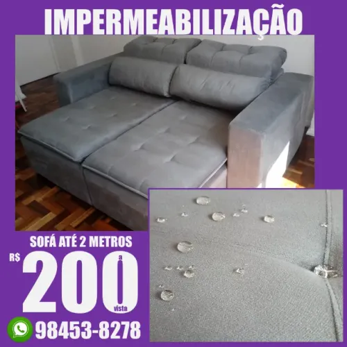 Impermeabilização de sofá, Lavagem a seco de estofados