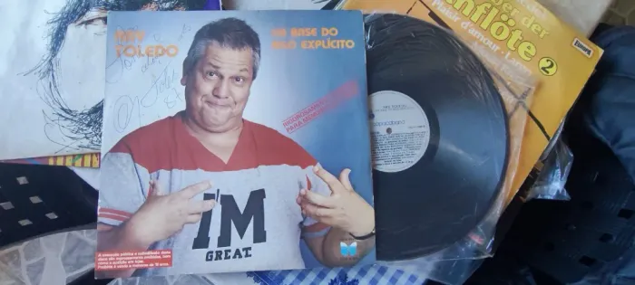 LP Disco de Vinil Ary Toledo Na base do riso explícito