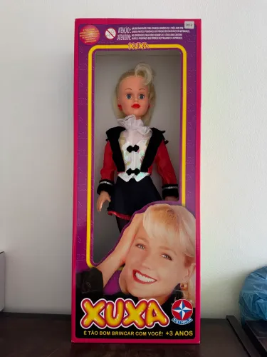 Boneca Xuxa Estrela 56 cm - Relançamento 2024 - Nunca retirada da caixa + porta-retrato