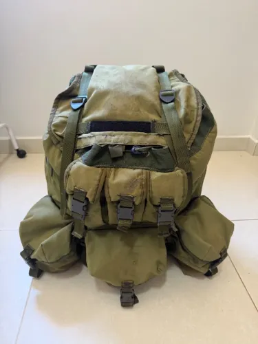 MOCHILA GC MILITAR - CORREARIA DA AMAN - MODIFICADA E REFORÇADA