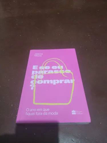 Livro " E se eu parasse de comprar ?"