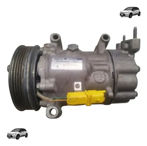 Compressor De Ar Condicionado Citroen C3 206 207 2004 A 2012