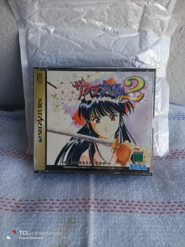 Game ou jogo - Sakura Wars 2 (Sega Saturn) - Versão Japonesa, Original, CIB - Vintage