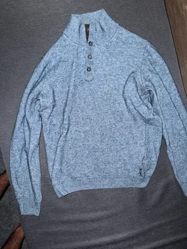 Suéter / Moletom Hugo Boss Original Lã e Algodão Tam G - Impecáve