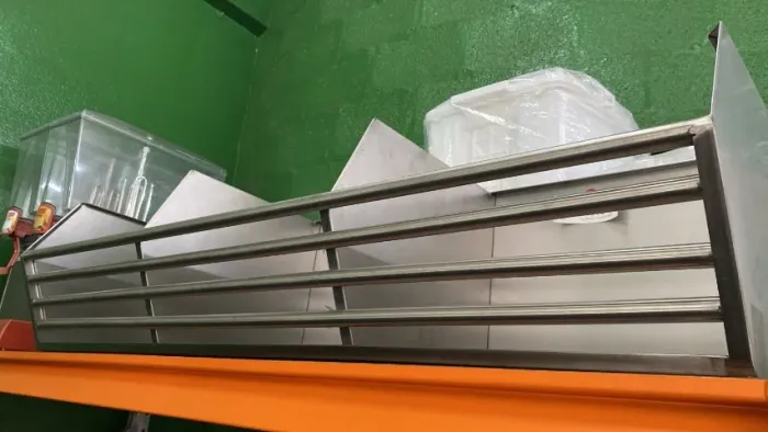 Fruteira Fritomaq Inox Med.1200X300X280MM C/03 Divisões