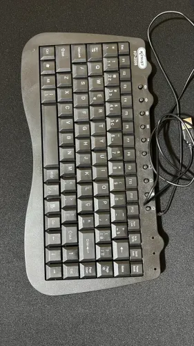 Mini Teclado Multimídia USB - Modelo Knup