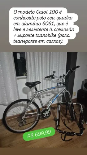 Bicicleta Caloi 100 + suporte