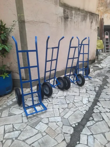 PROMOÇÃO CARRINHOS CARGA TRANSPORTE CAPACIDADE PARA ATÉ 350 KILOS 1,40 ALT. 58 LARG NOVOS