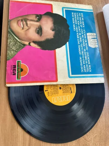 Coletânea de Discos de Vinil do Elvis Presley