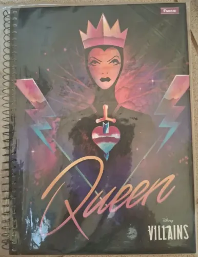 Caderno Disney Villains foroni - Rainha Má/Evil Queen