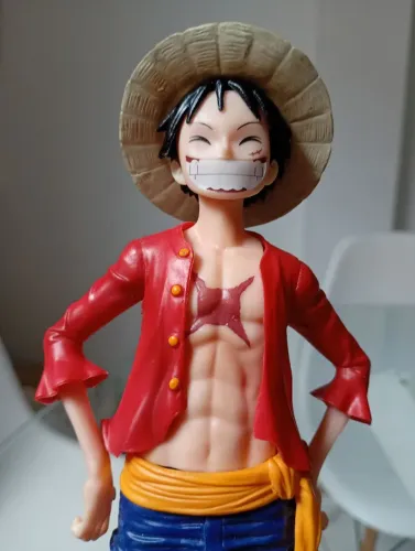 Boneco Action Figure One Piece Monkey D Luffy 28 Cm