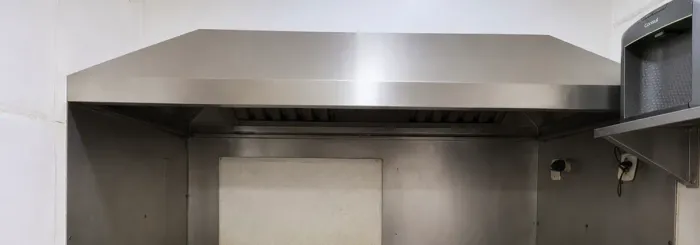 Coifa com exaustão e motor 1 HP