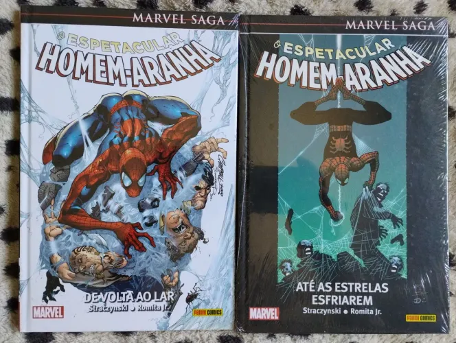 Marvel Saga Homem Aranha 1 e 2 Novas lacradas