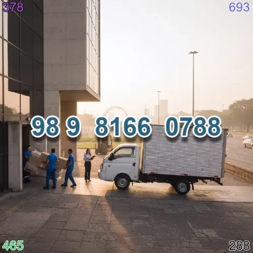 Frete com preço justo em São Luis, transporte de caminhão bau!