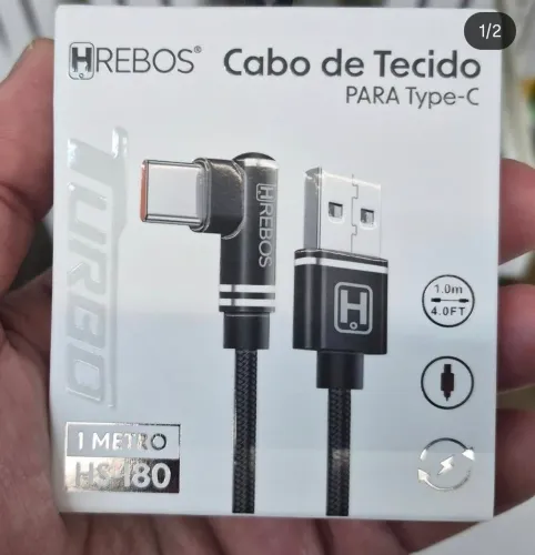 CABO DE DADOS TURBO 3.0 TIPO-C REF: HS-180<br>