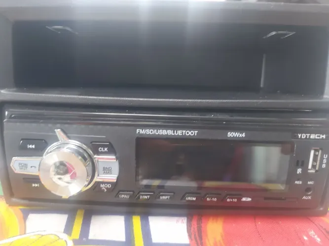 Radio automotivo YDTech 50Wx4