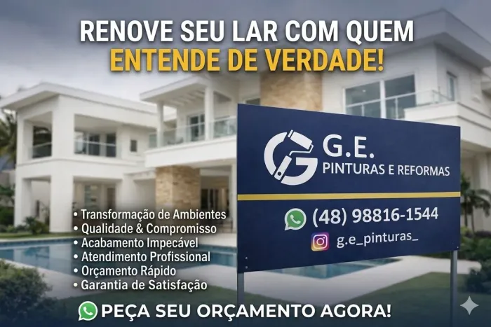 G.E PINTURAS E REFORMAS