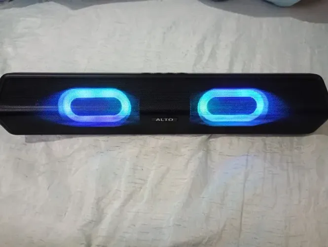 caixa de som altomex FM bluetooth pen drive micro sd tipo home theater