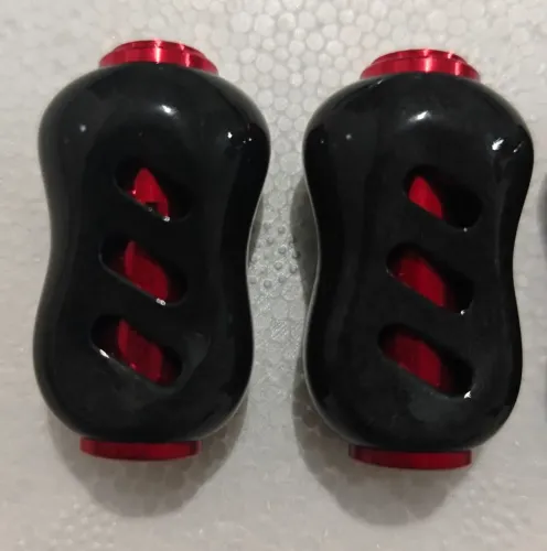 Par de knobs personalizado para carretilha pesca Vermelho