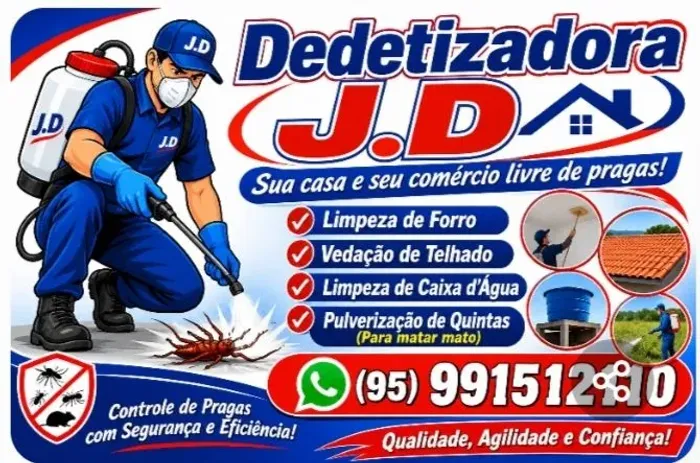 Dedetização, em geral contra Pragas