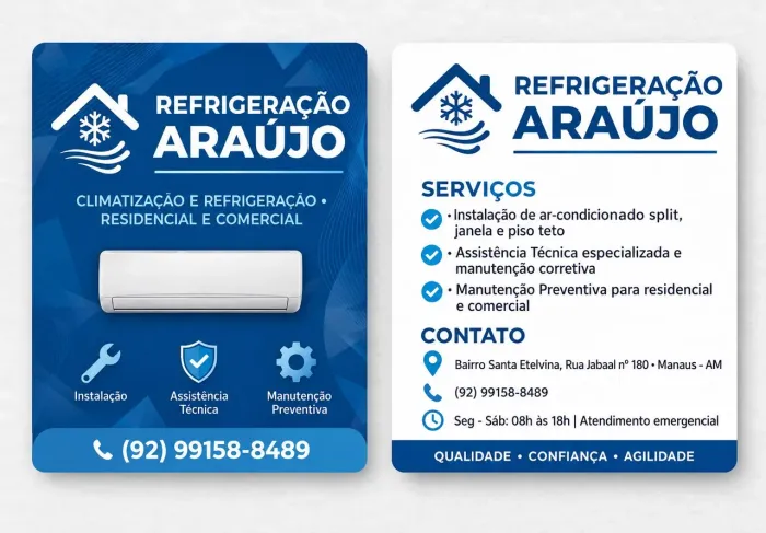 LIMPEZA / REFRIGERAÇÃO EM GERAL