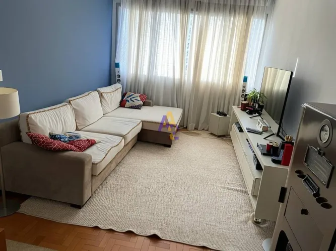Apartamento de 90m² na Rua Tutoia, ótima localização no Paraiso, 2 quartos, 1 vaga, próxim