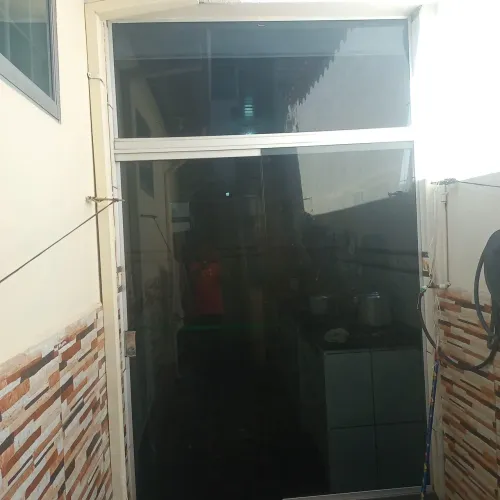 Portas e janelas de vidro temperado
