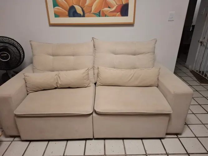 Sofá confortável