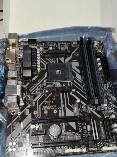 Kit placa mãe e procesador AMD