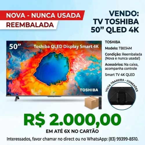 TV Smart 50" TOSHIBA