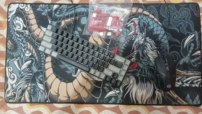 Teclado, Mouse e Mouse Pad