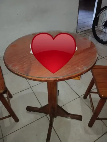 Conjunto de mesa bistrô