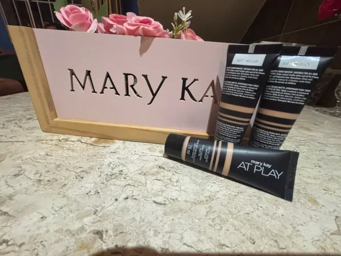 Kit 3 Bases Mary Kay At Play Soft Medium