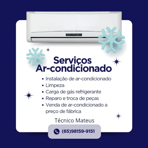 Serviços de ar condicionado 