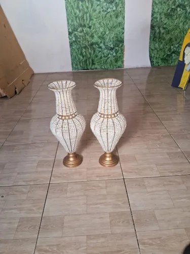 2 vasos de pérola 